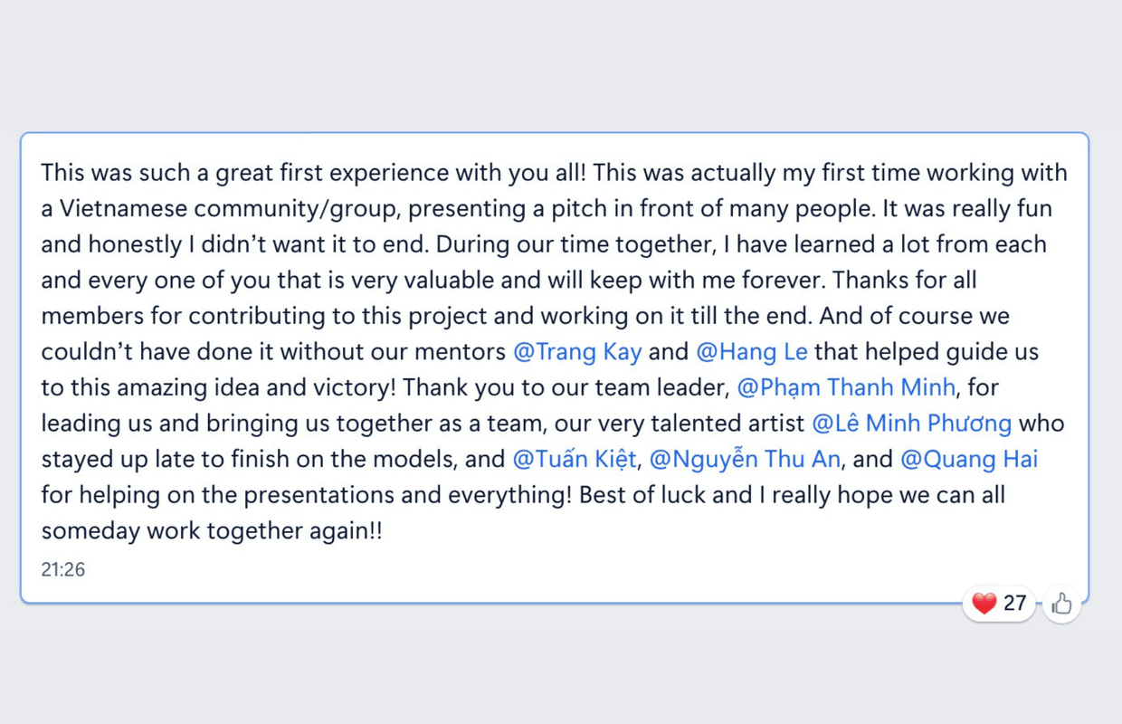 FINO testimonial